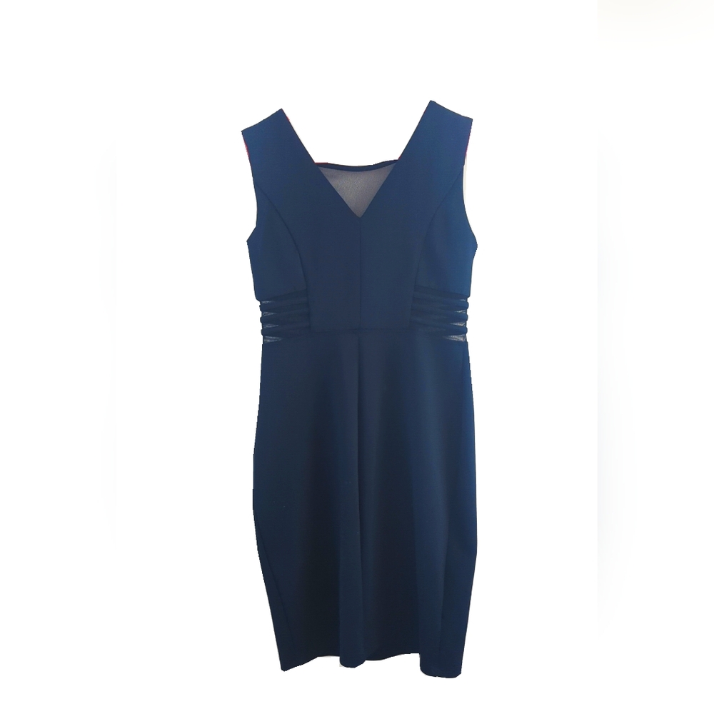 Dark Blue Enfocus Studios Body Con Dress Size6